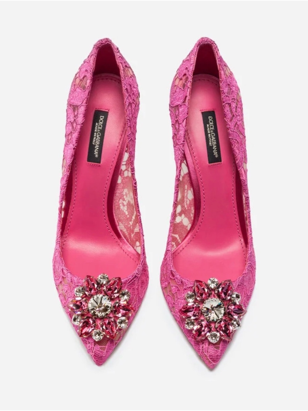 Dolce & Gabbana Taormina Lace Heels